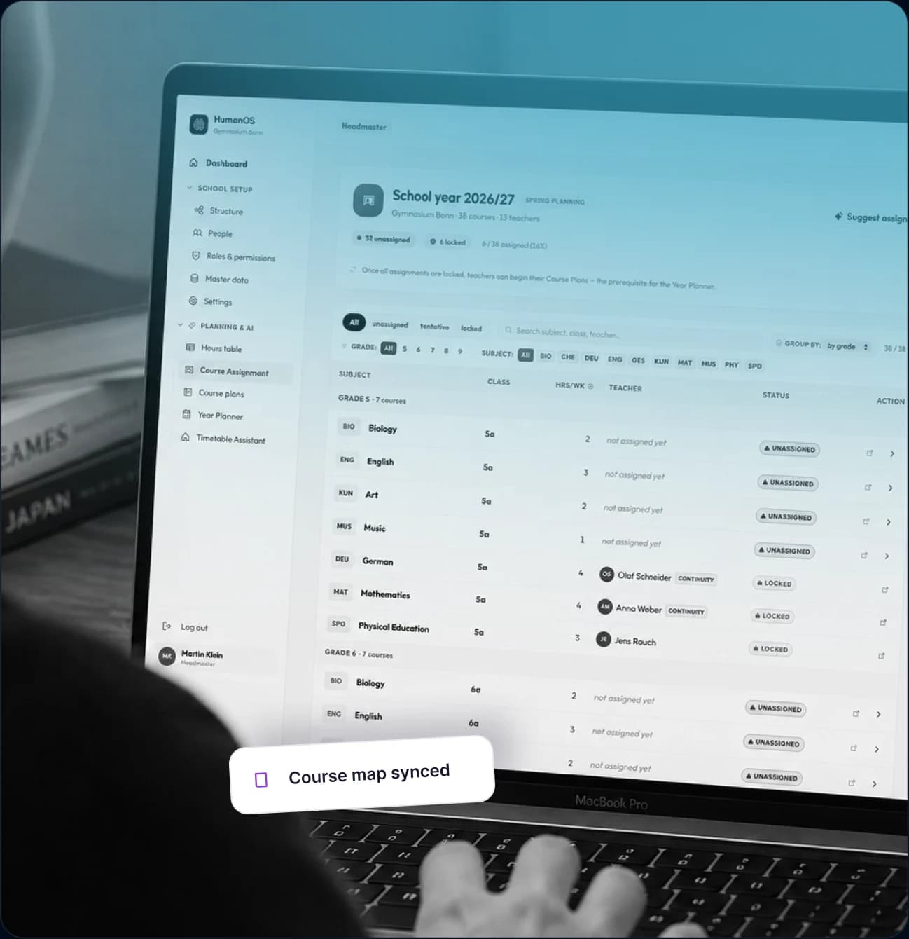 HumanOS — Exams
